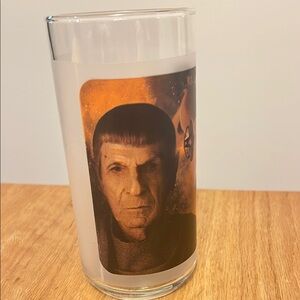 Star Trek glass